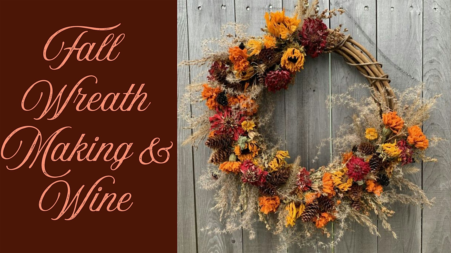 Fall Wreath Making & Wine