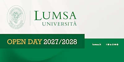 Open Day - In Presenza - Lauree Triennali e Magistrali a ciclo unico