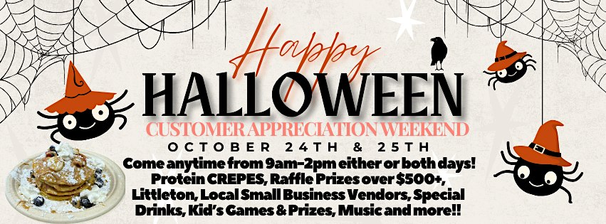 SPOOKY Halloween Customer Appreciation Weekend!
