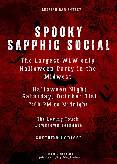 Spooky Sapphic Social