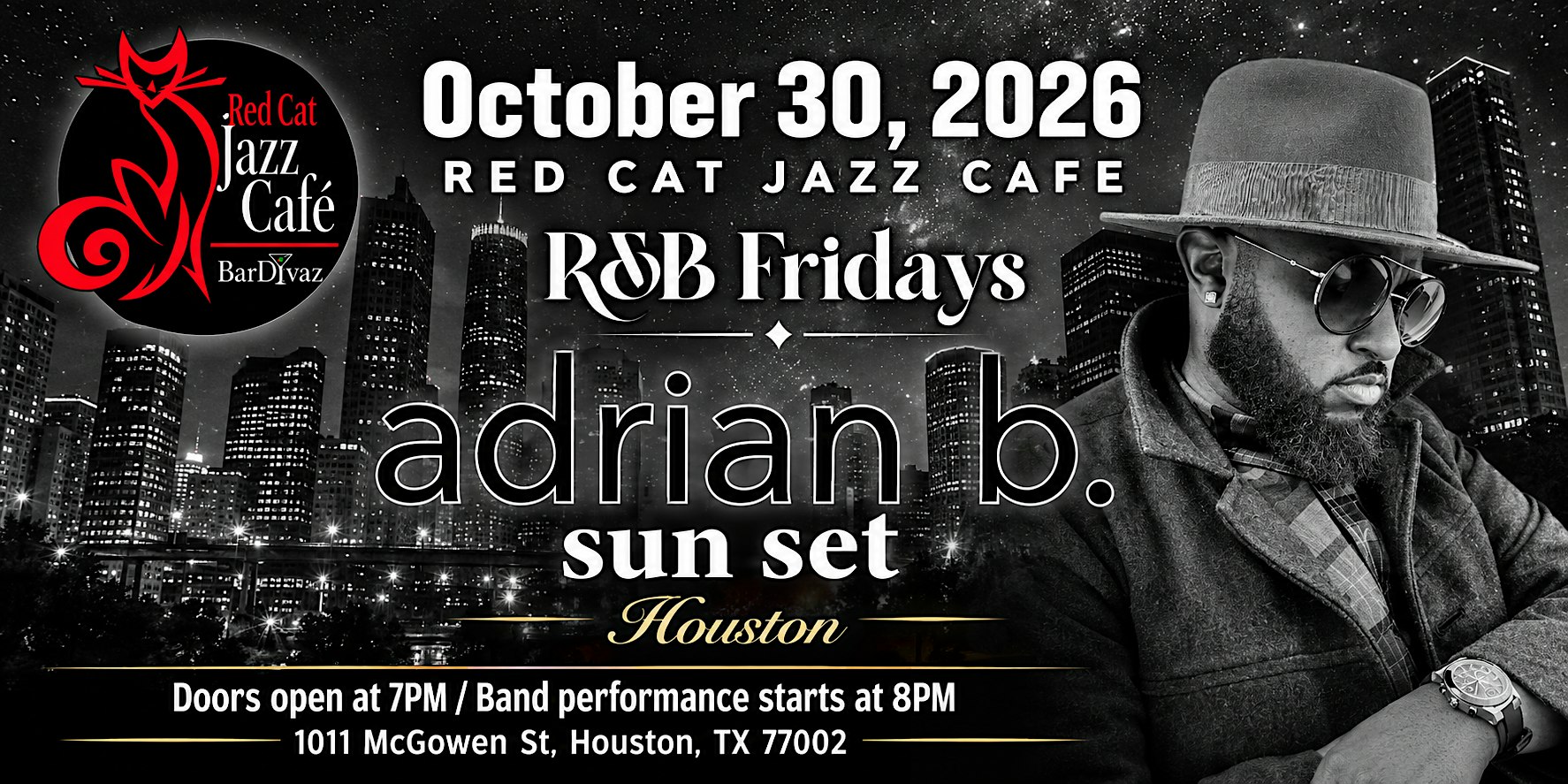 Live R&B Fridays | adrian b.