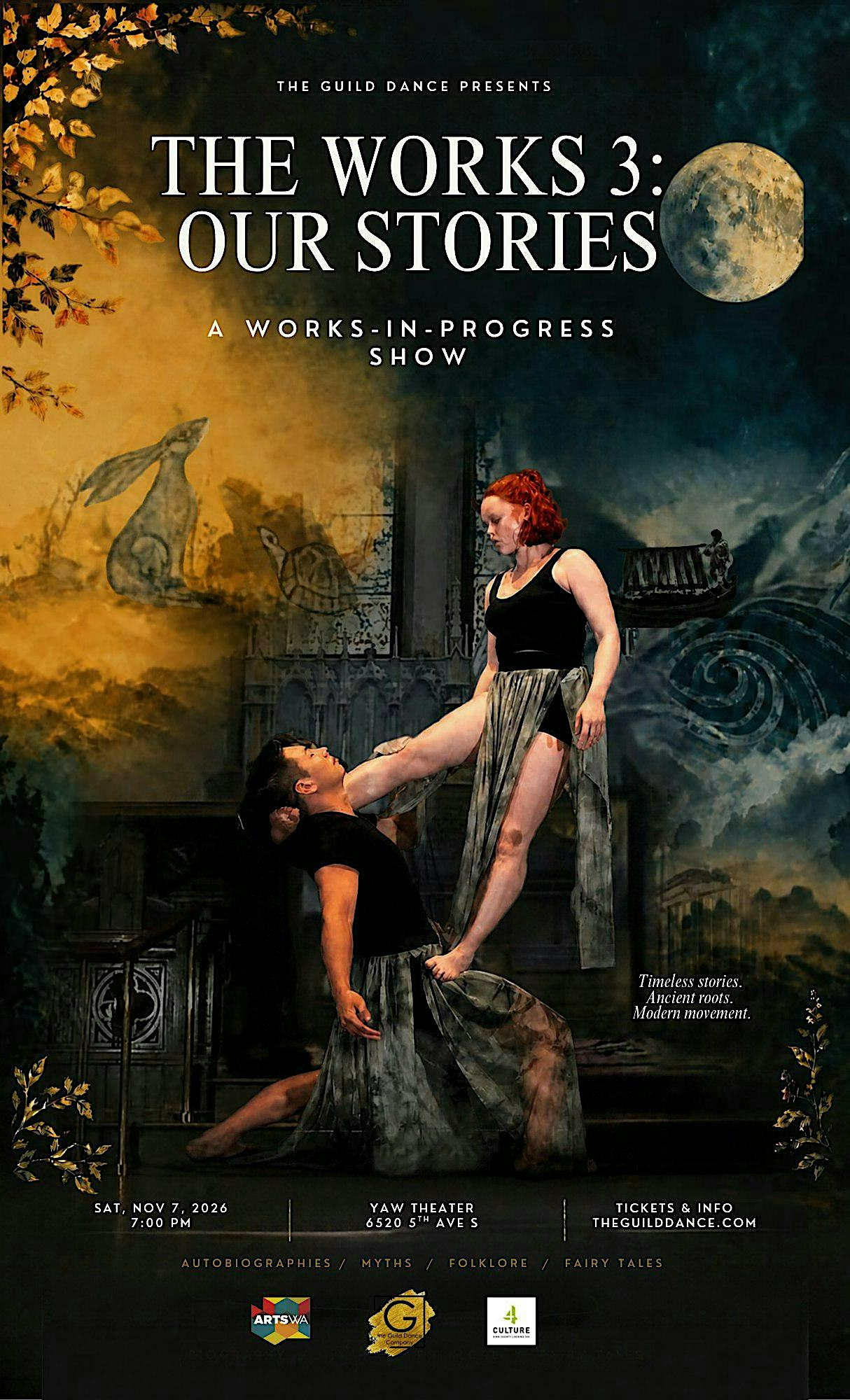 the Guild presents - The Works 3: Our Stories (a works in progress show)