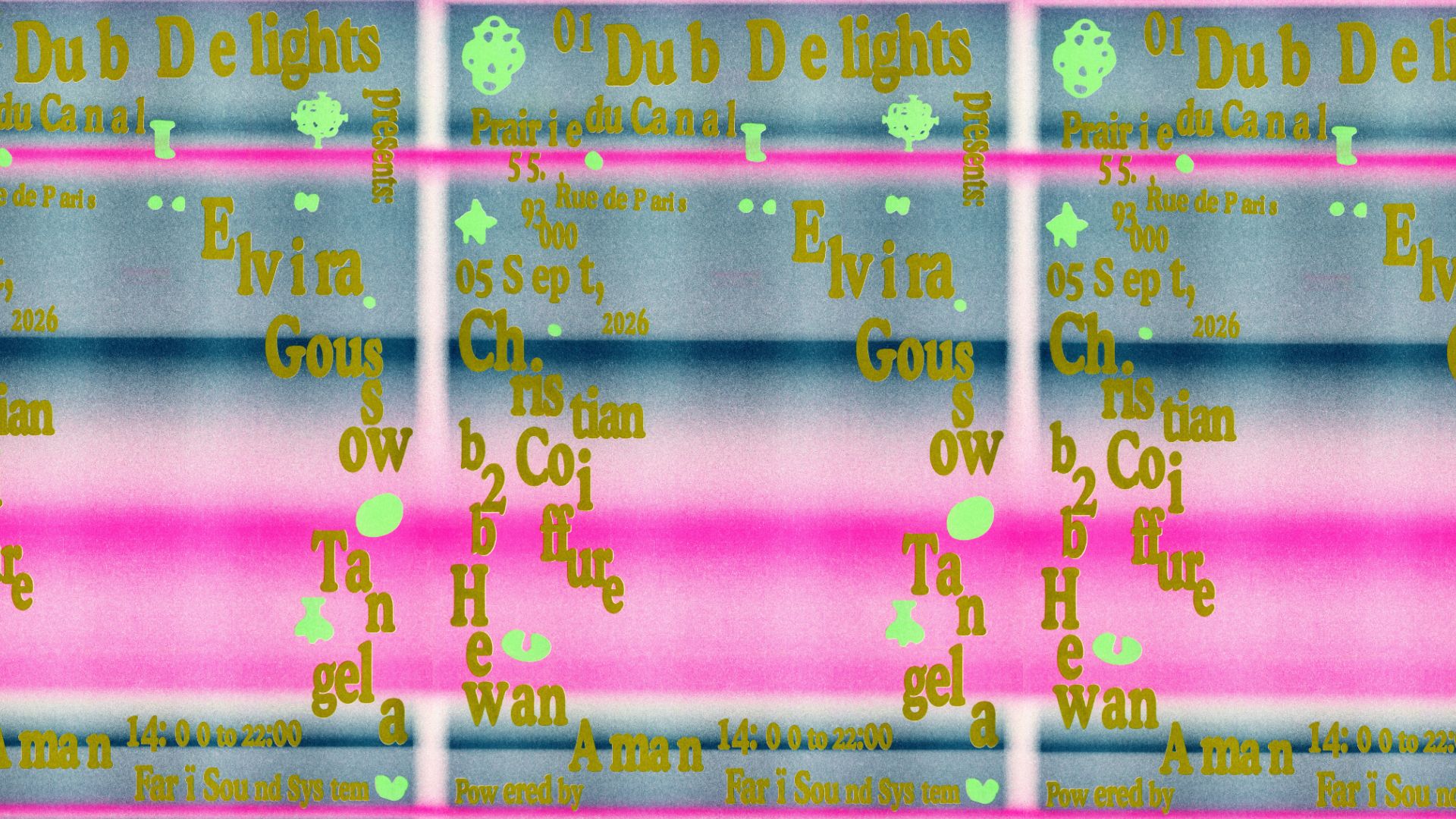 OPEN AIR ~ DUB DELIGHTS #001 (DAYTIME PARTY)