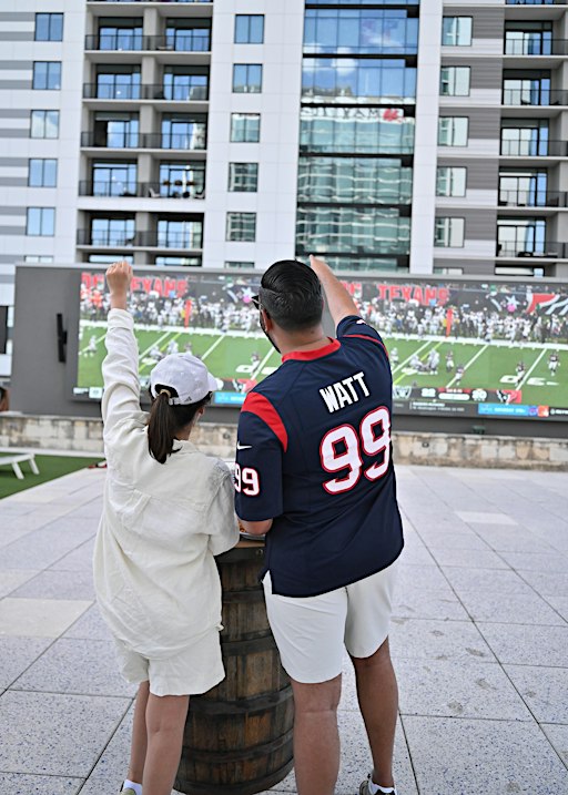 Football Watch Party at Houston's Ultimate Rooftop