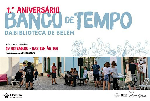 Banco de Tempo da Biblioteca de Belém - 1º Aniversário