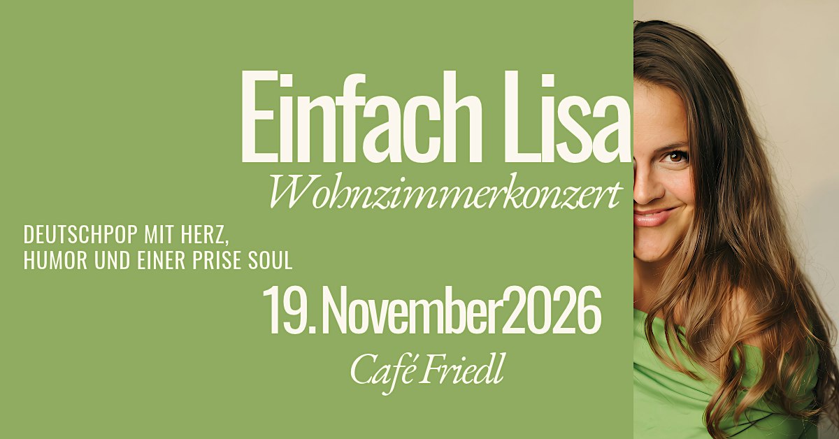 Einfach Lisa - Wohnzimmerkonzert