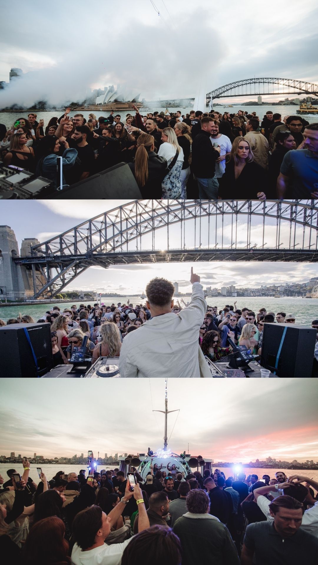 InTooDeep Sunset House Cruise - Sydney Harbour