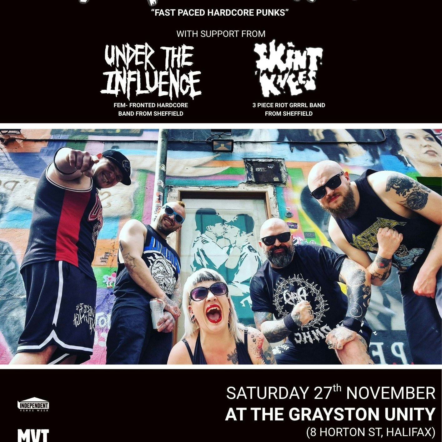 Face Up! + Under the Influence + Skint knees