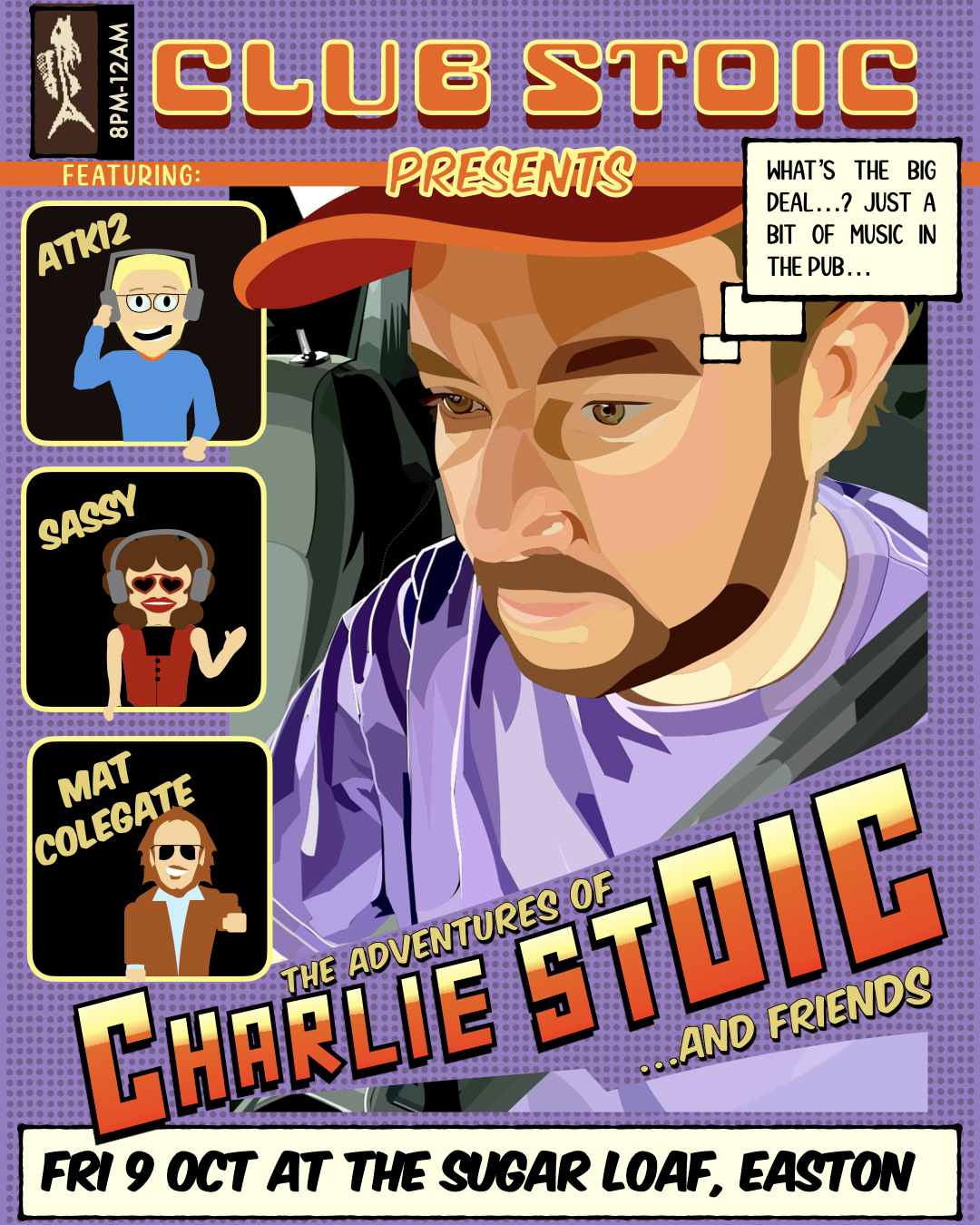 Club Stoic presents Charlie Stoic & Friends