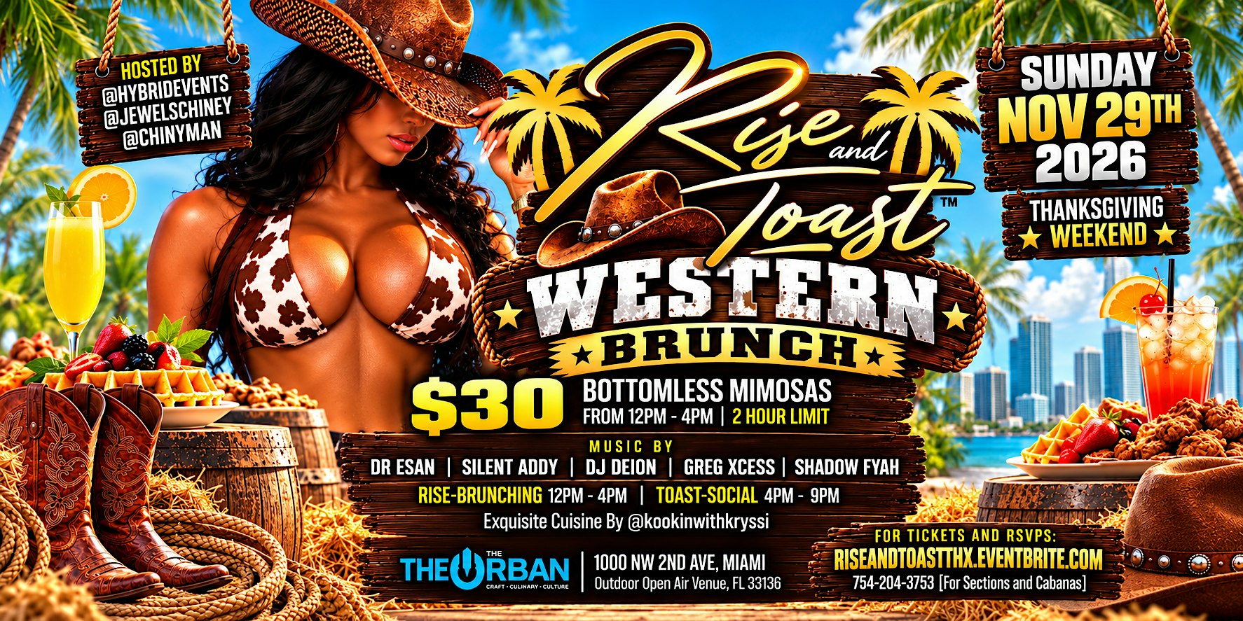 Rise and Toast! Thanksgiving Weekend @ The Urban