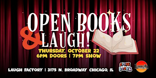 Open Books & Laugh: A Standup Comedy Show for Literacy