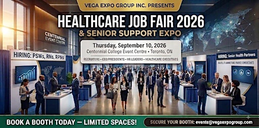 EXHIBITOR REGISTRATION & Healthcare Recruitment & Senior Care Expo 2026