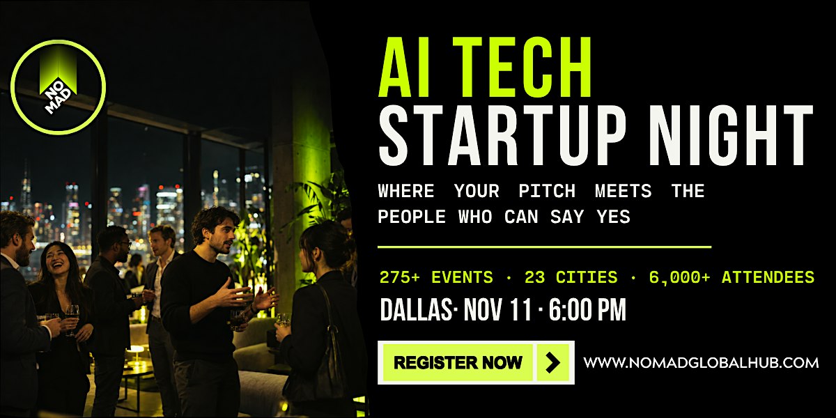AI Tech & Startup Night — Dallas