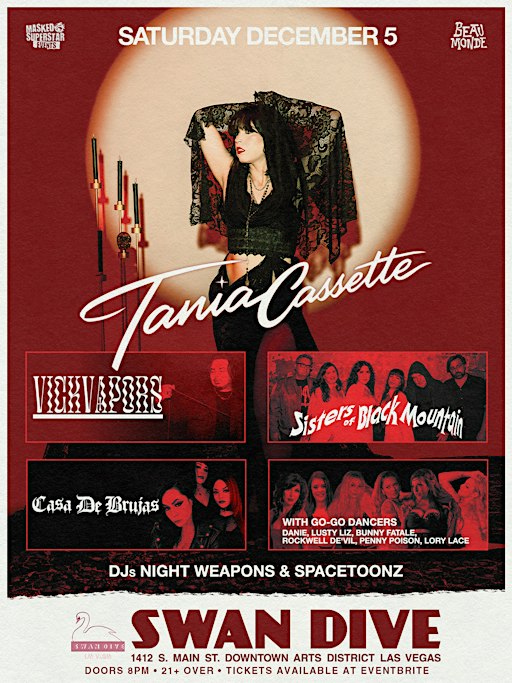 Tania Cassette, Vick Vapors, Sisters of Black Mountain, Casa de Brujas