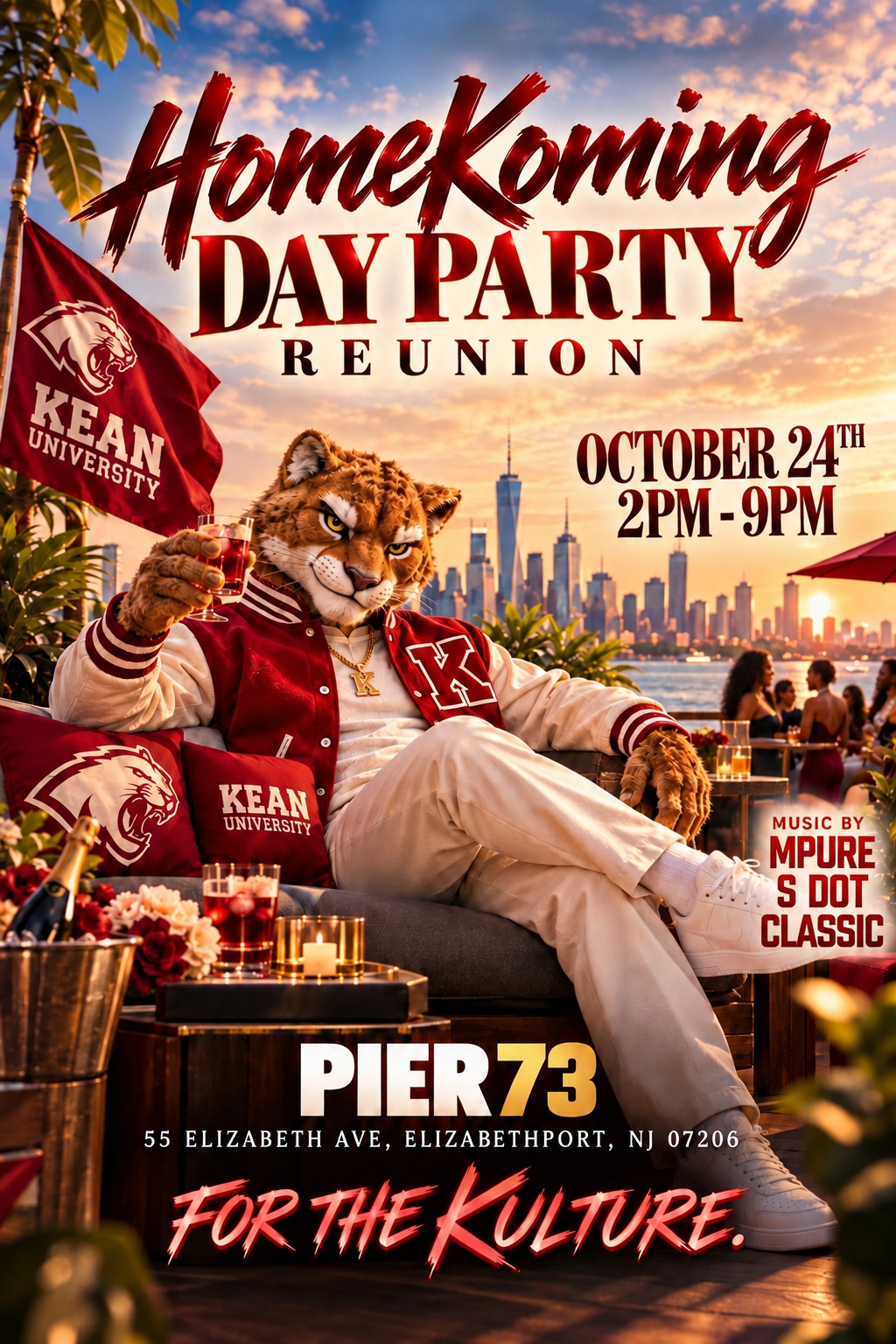 KEAN HOMEKOMING DAY PARTY REUNION
