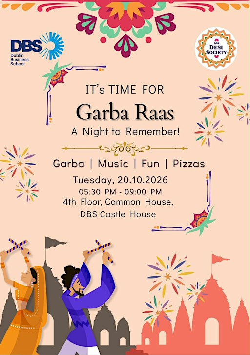 DBS DESI SOCIETY PRESENTS: GARBA RAAS!