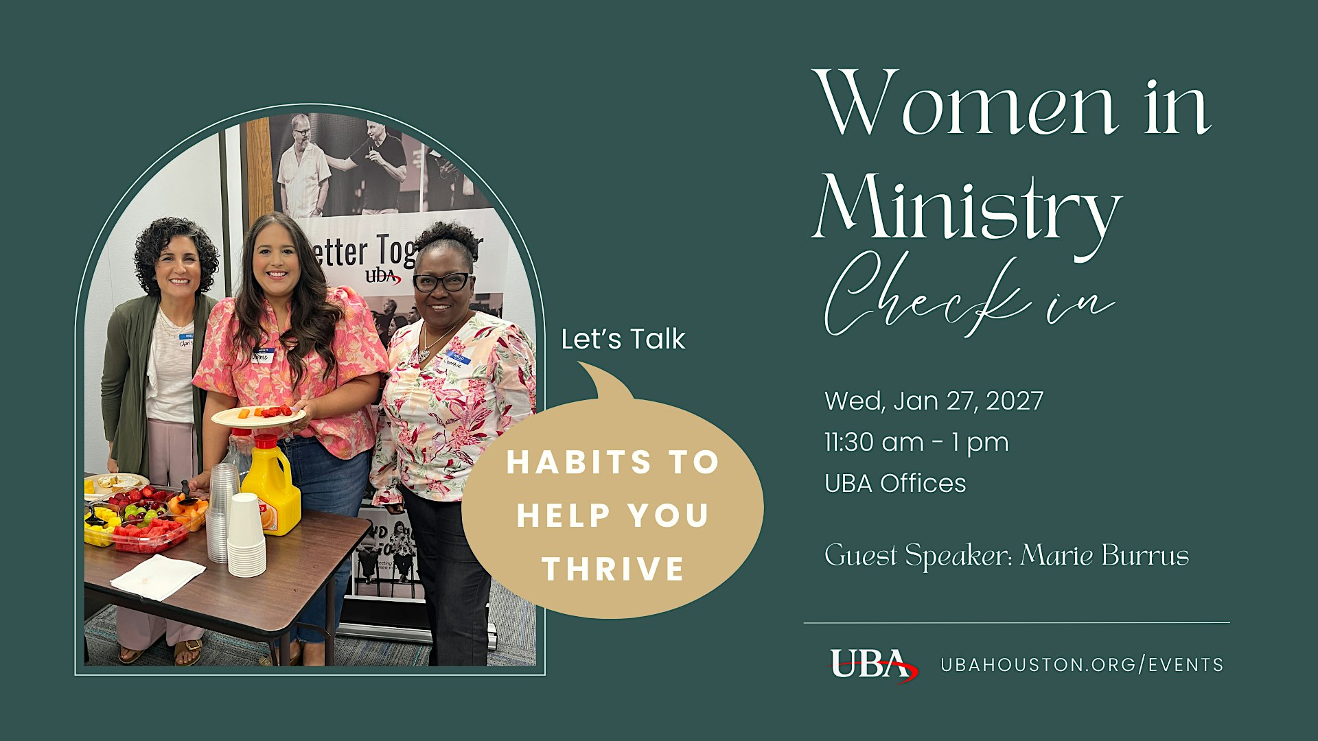 January Women in Ministry Check-in