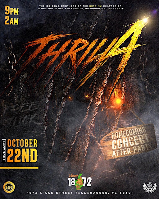 THRILLA: HOMECOMING CONCERT AFTER PARTY