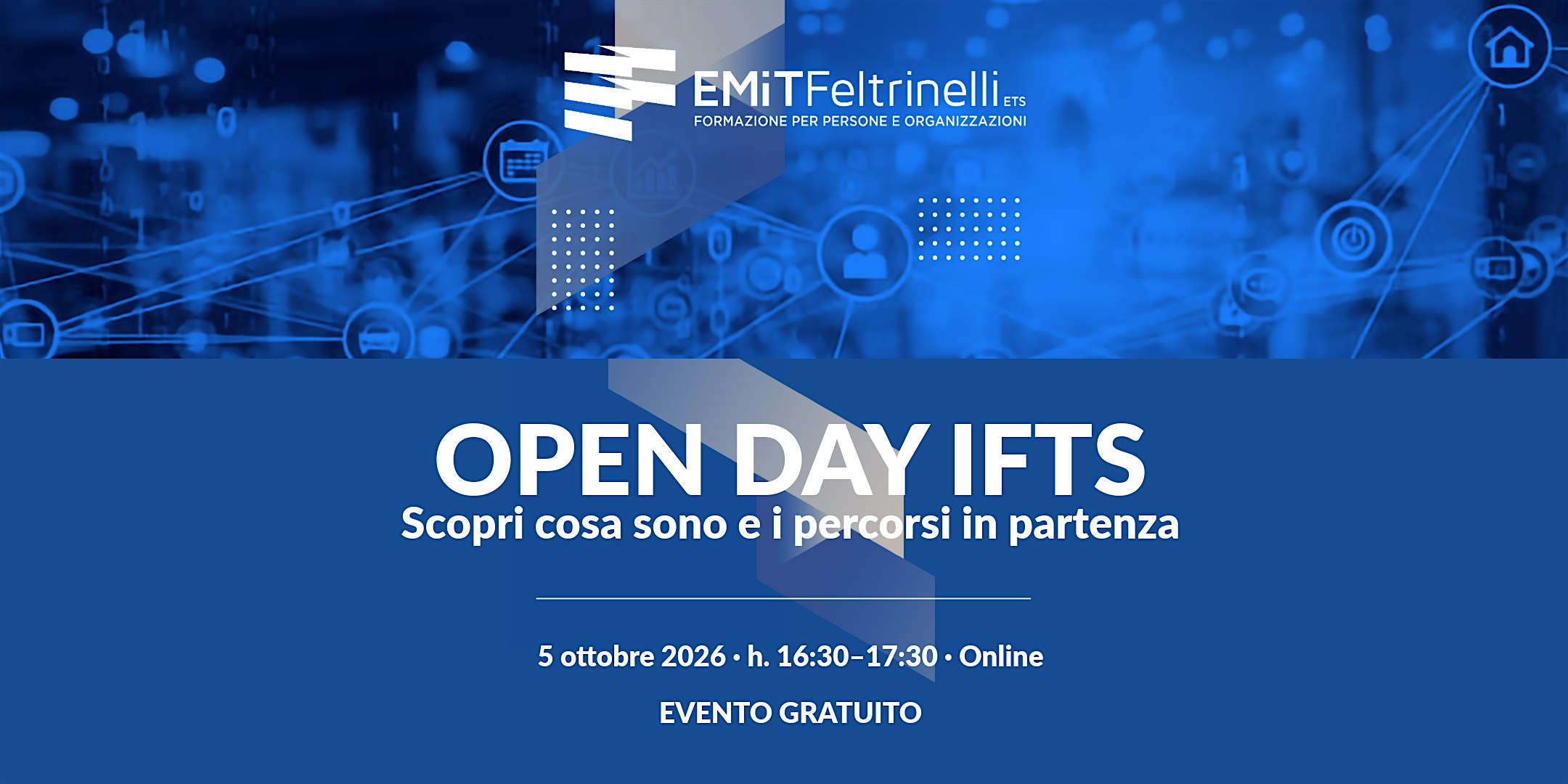 Open Day Virtuale IFTS 2026 – Percorsi Formativi in Partenza
