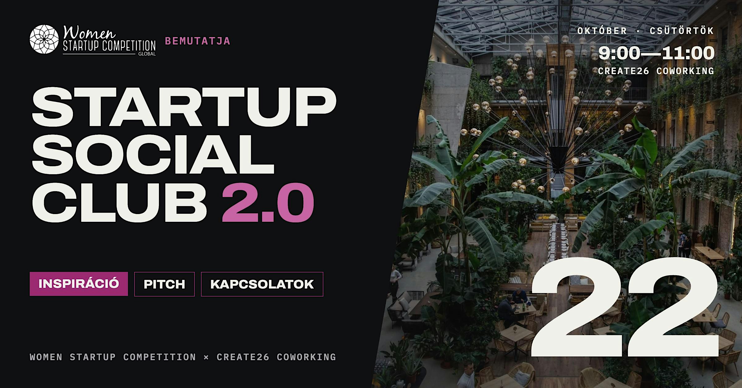 Startup Social Club #2 I Women Startup Competition
