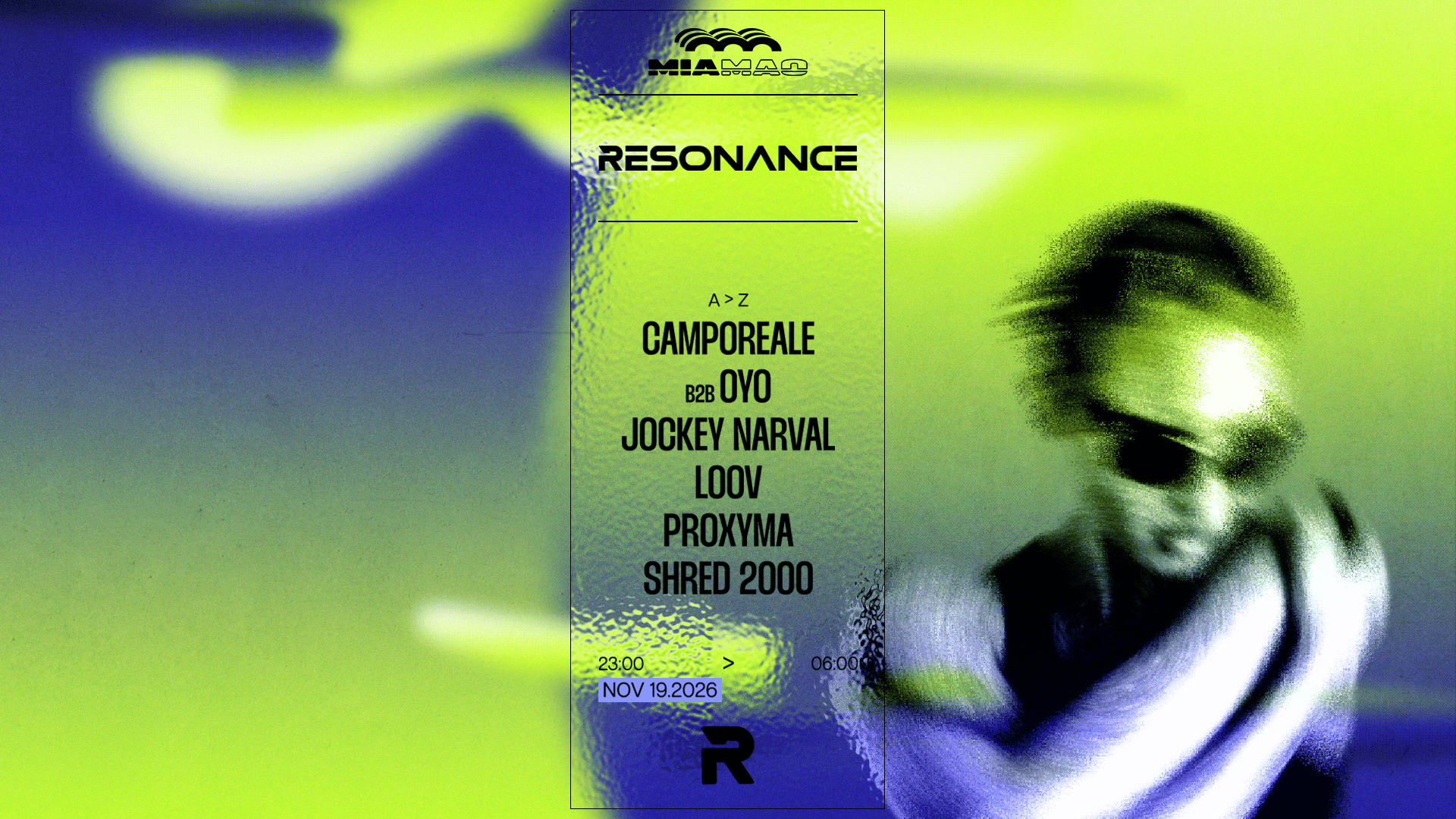 RESONANCE: JOCKEY NARVAL, OYO B2B CAMPOREALE 