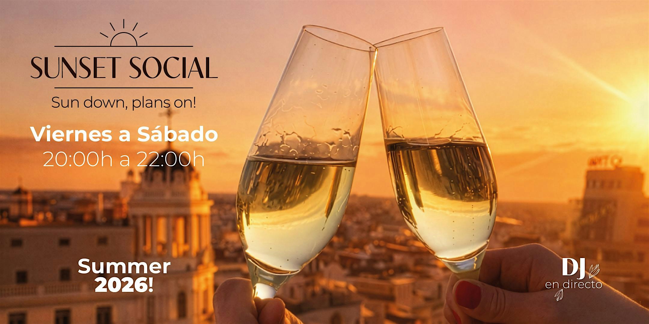 Sunset Social Ella Sky Bar