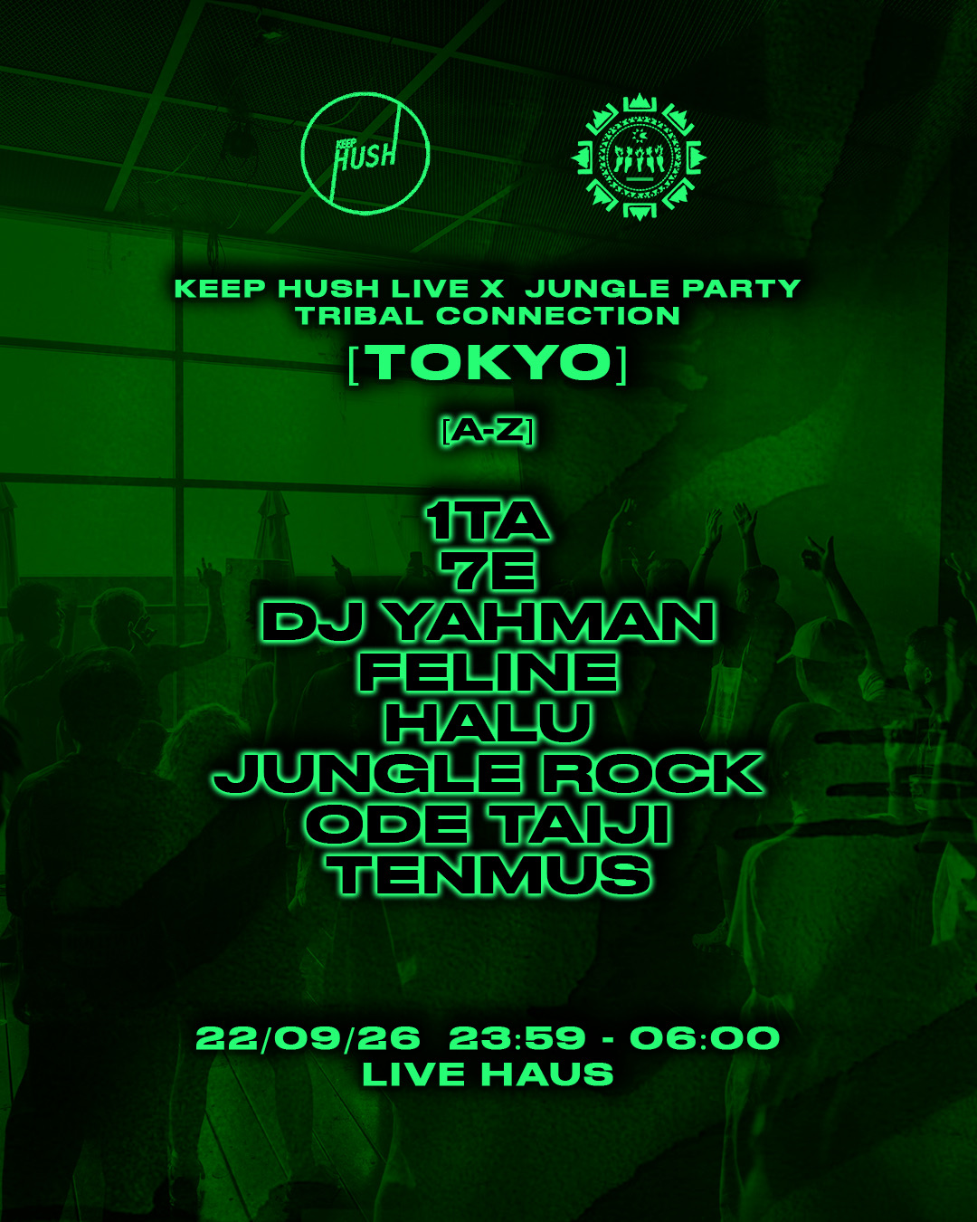 Keep Hush × JUNGLE PARTY Tribal Connection