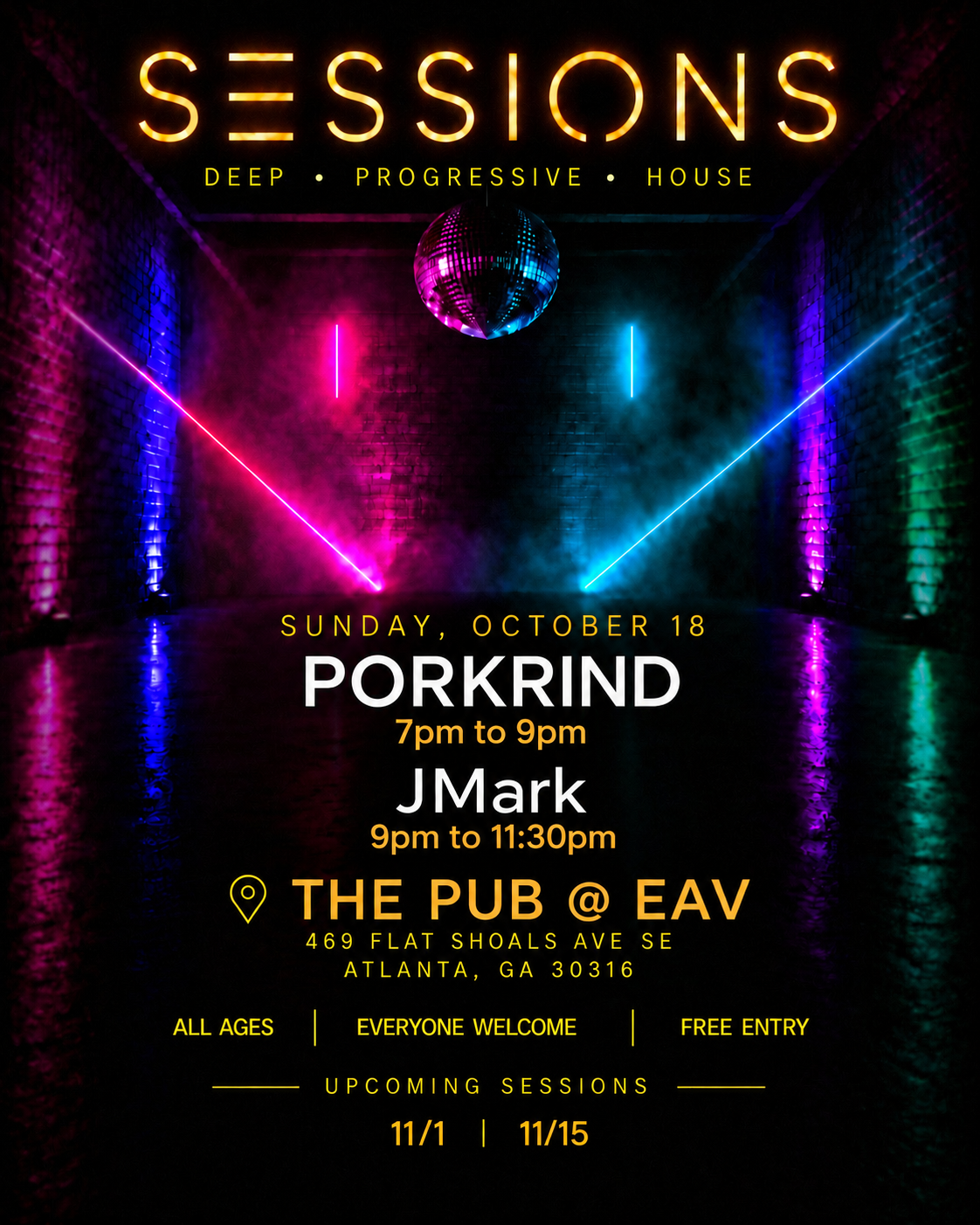 Sunday Sessions Progressive House with DJ JMark