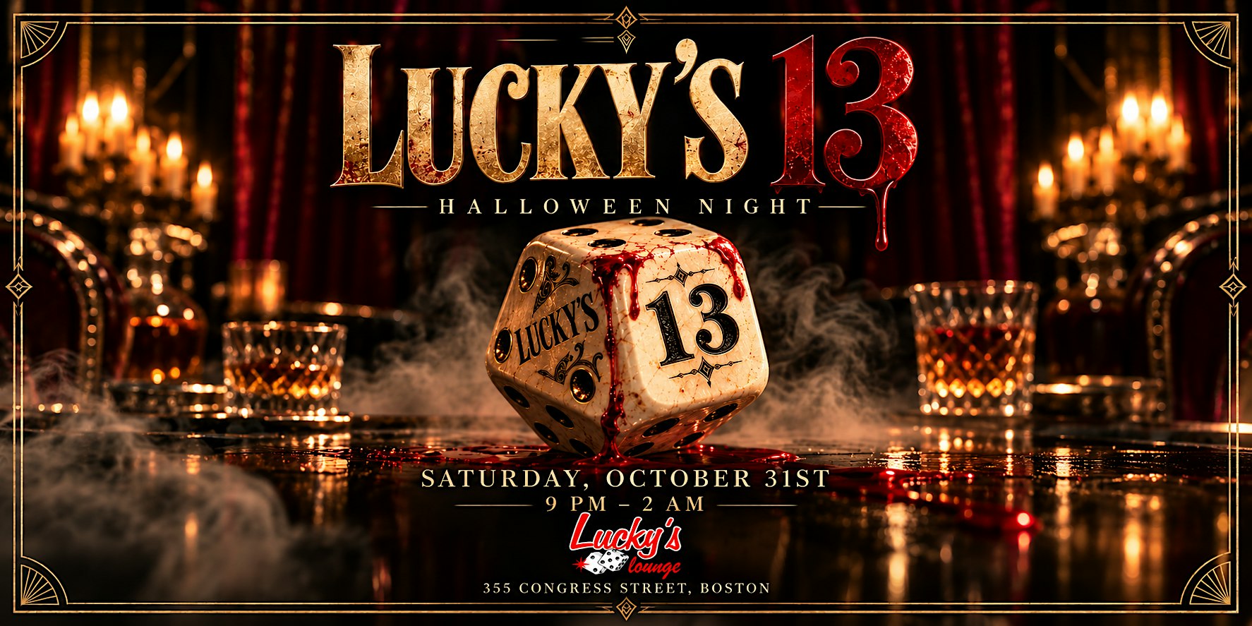 Lucky's 13 Halloween Event at Lucky's Lounge