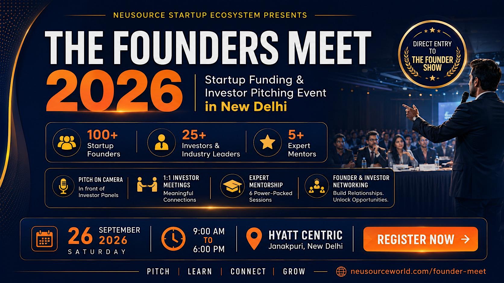 The Founders Meet - September 2026 Edition