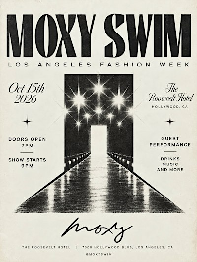 LAFW - Moxy Swim Runway