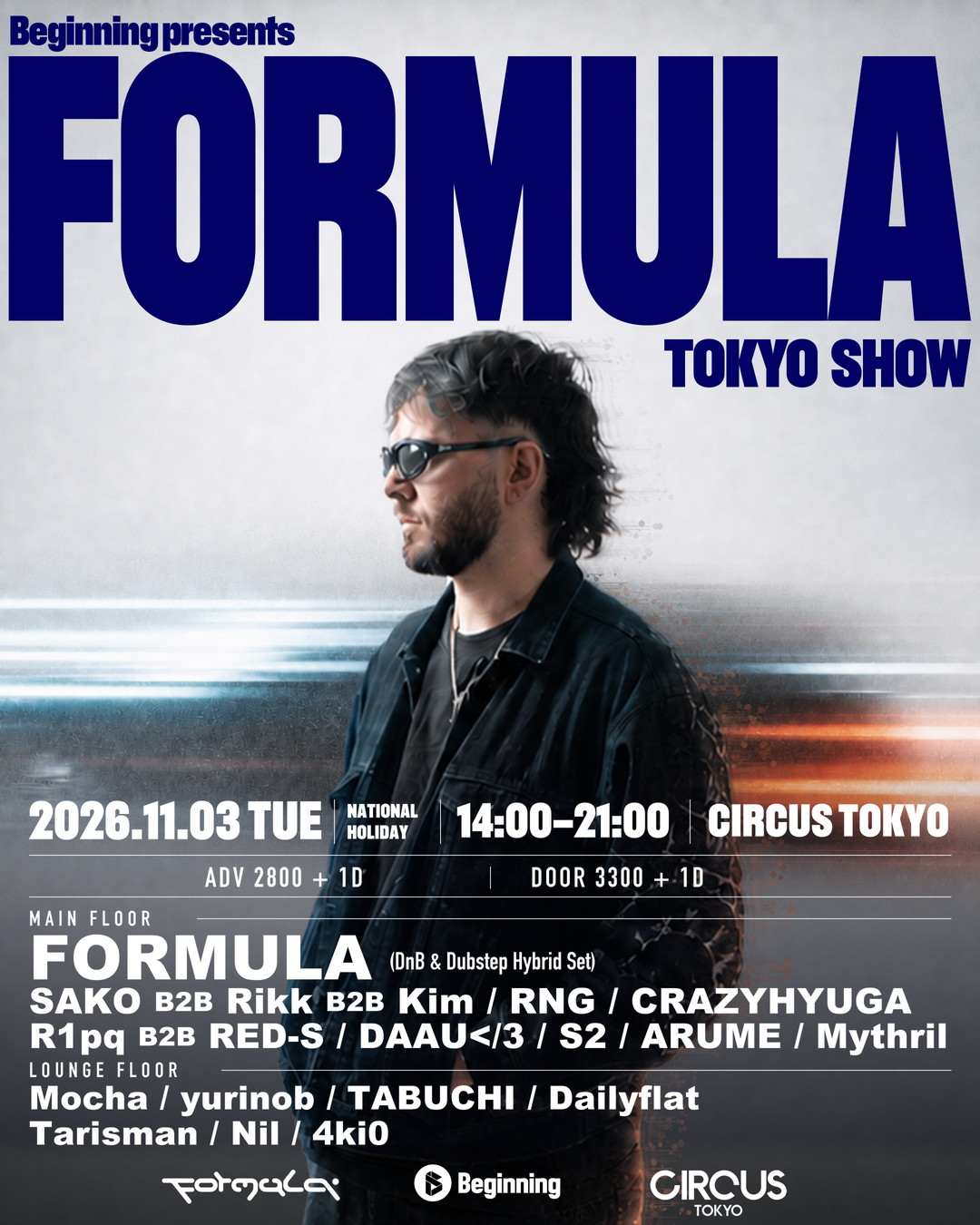 (DnB, 140) Formula Tokyo show by Beginning