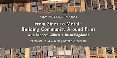 From Zines to Metal: Building Community Around Print