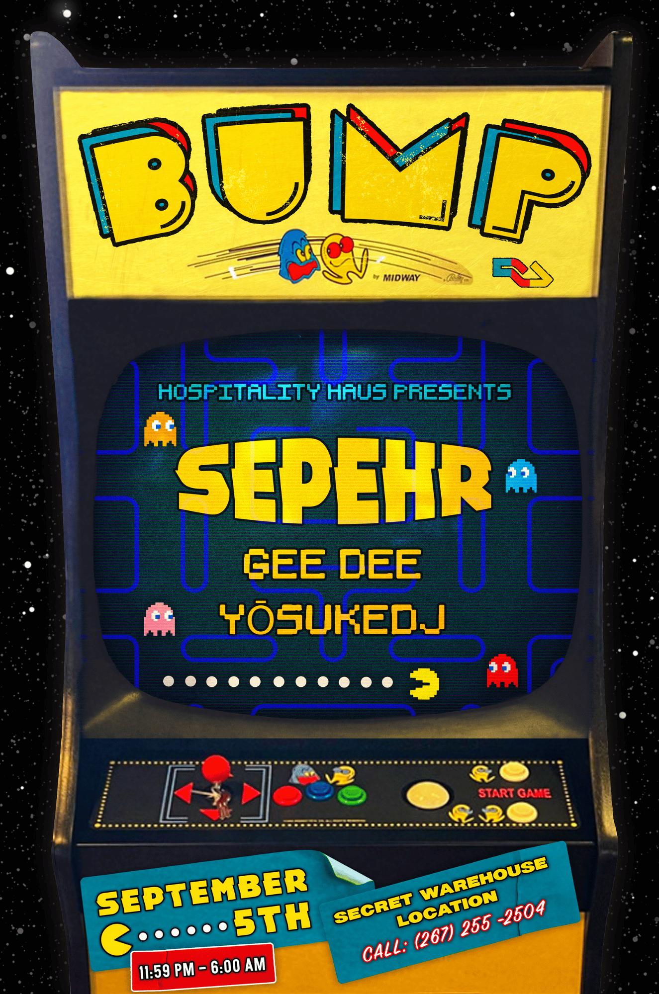 BUMP PRESENTS: Yosuke Dj , Gee Dee, Sepehr
