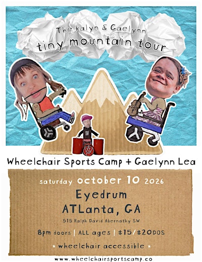 WHEELCHAIR SPORTS CAMP, Gaelynn Lea at eyedrum