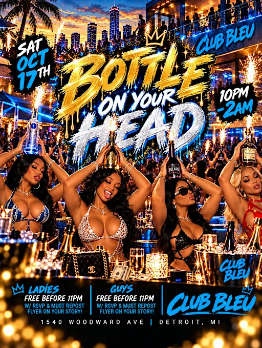 BOTTLE ON YOUR HEAD | ANTI SWEETEST DAY  *CLUB BLEU*