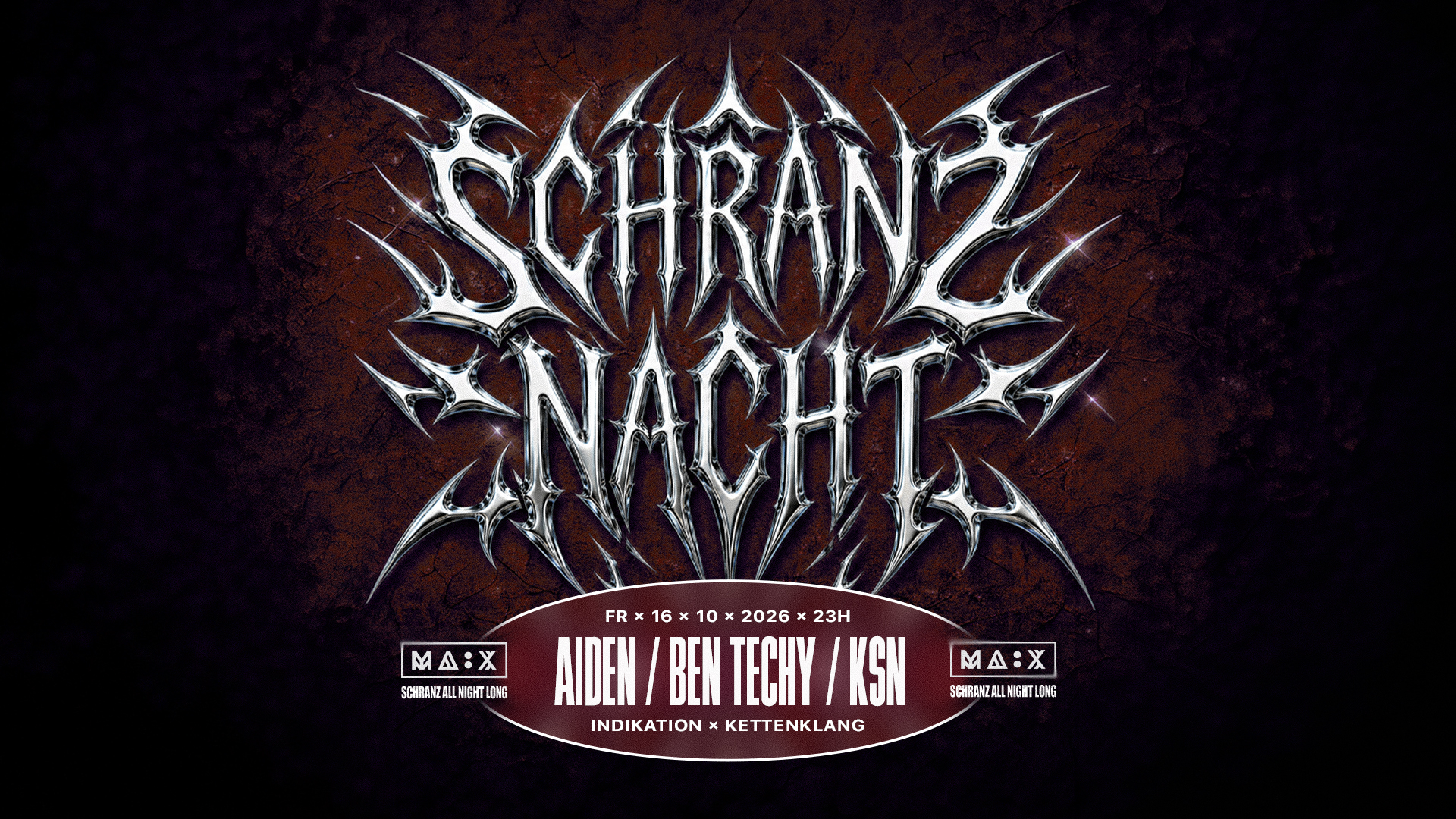 Schranz Nacht with Aiden, Ben Techy & KSN