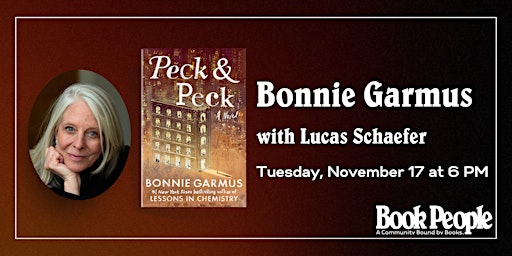 BookPeople Presents: Bonnie Garmus - Peck & Peck