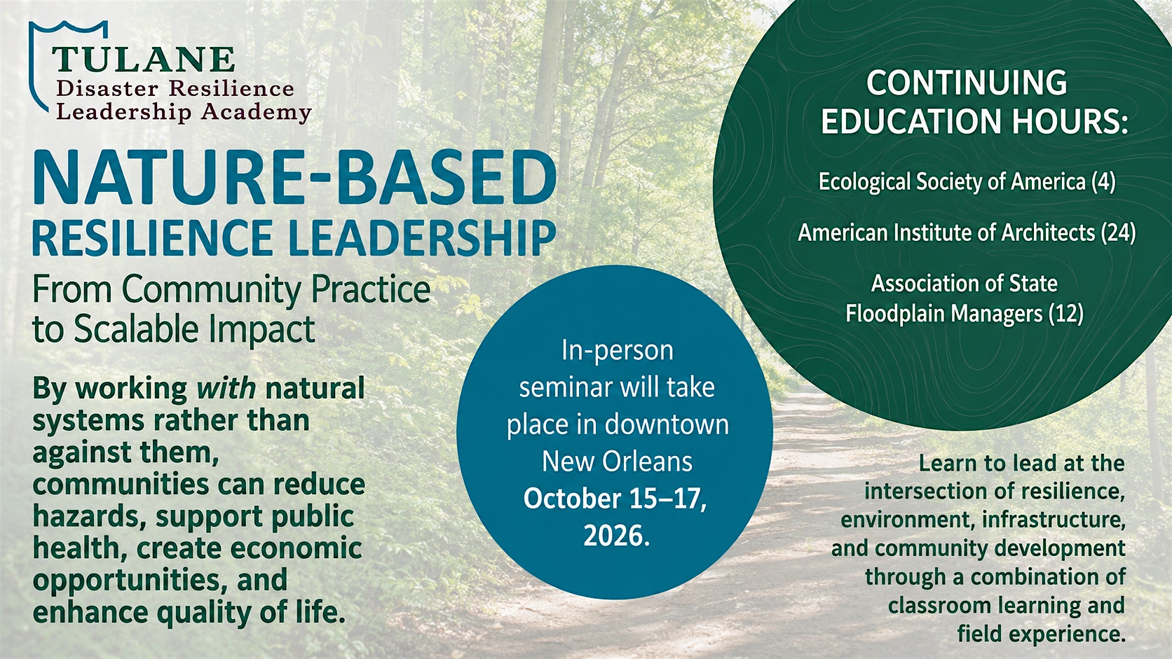 Nature-Based Resilience Practice