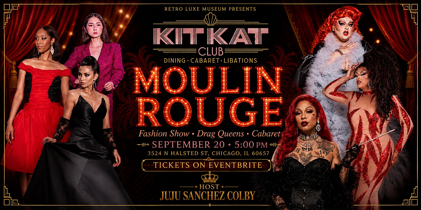 MOULIN ROUGE: Fashion, Drag & Cabaret Experience at Kit Kat Club