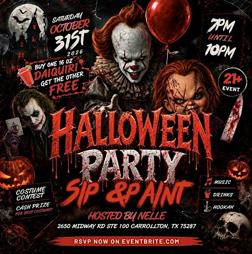 Halloween Sip &Paint