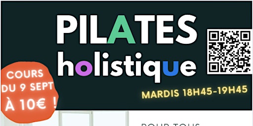 Pilates Holistique : Alignement Corps-Esprit – Cours Collectifs (8 places)