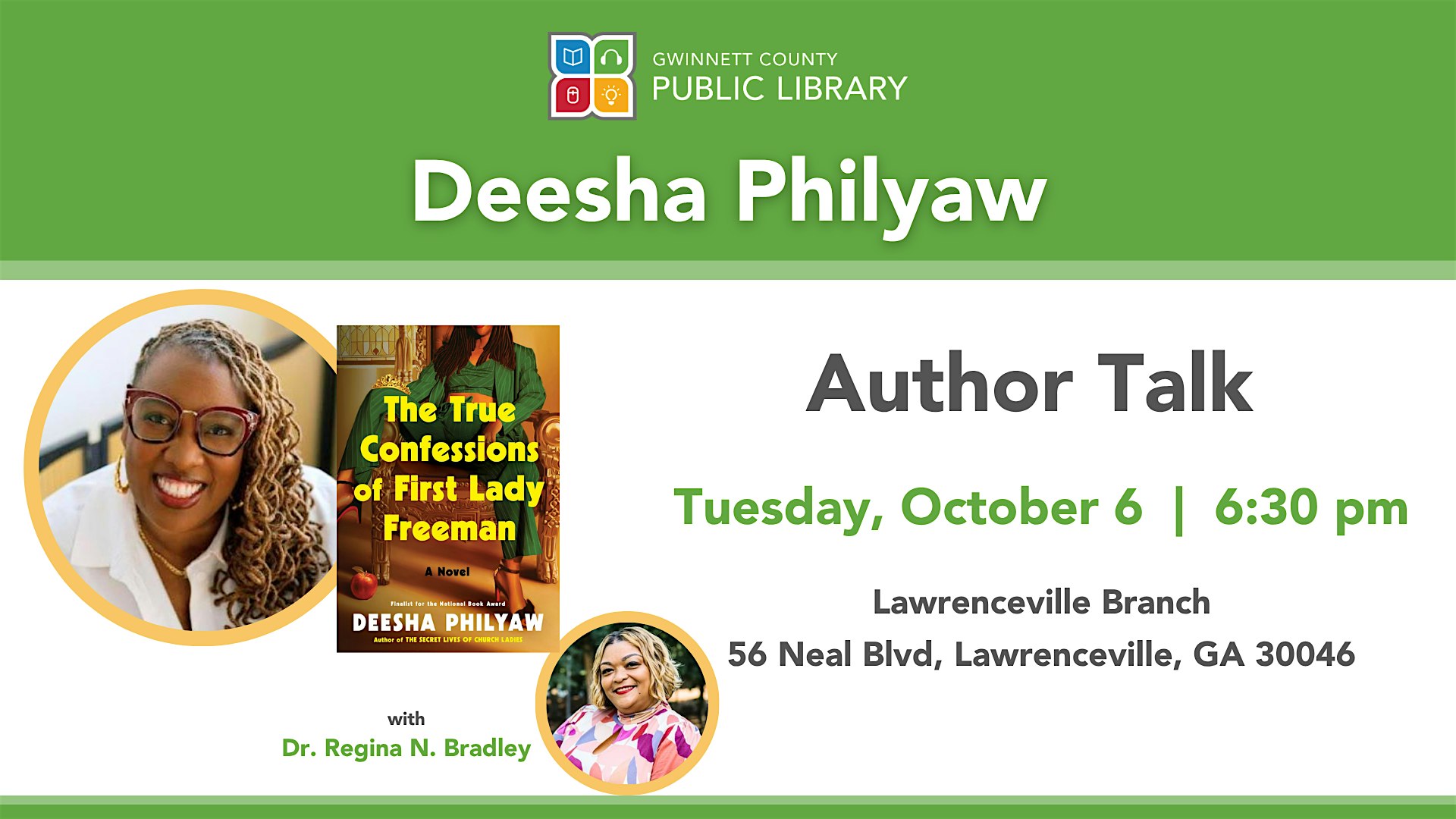 Author Talk with Deesha Philyaw