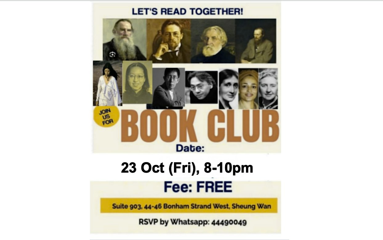 Book Club – Just Good Books & Good Conversations.