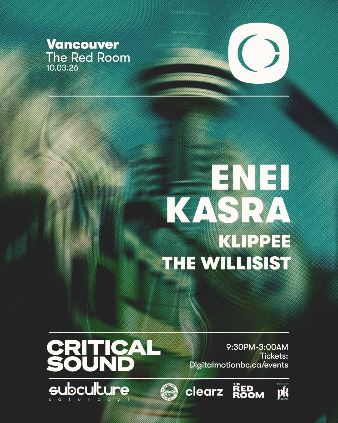 Critical Sound: Enei, Kasra & More