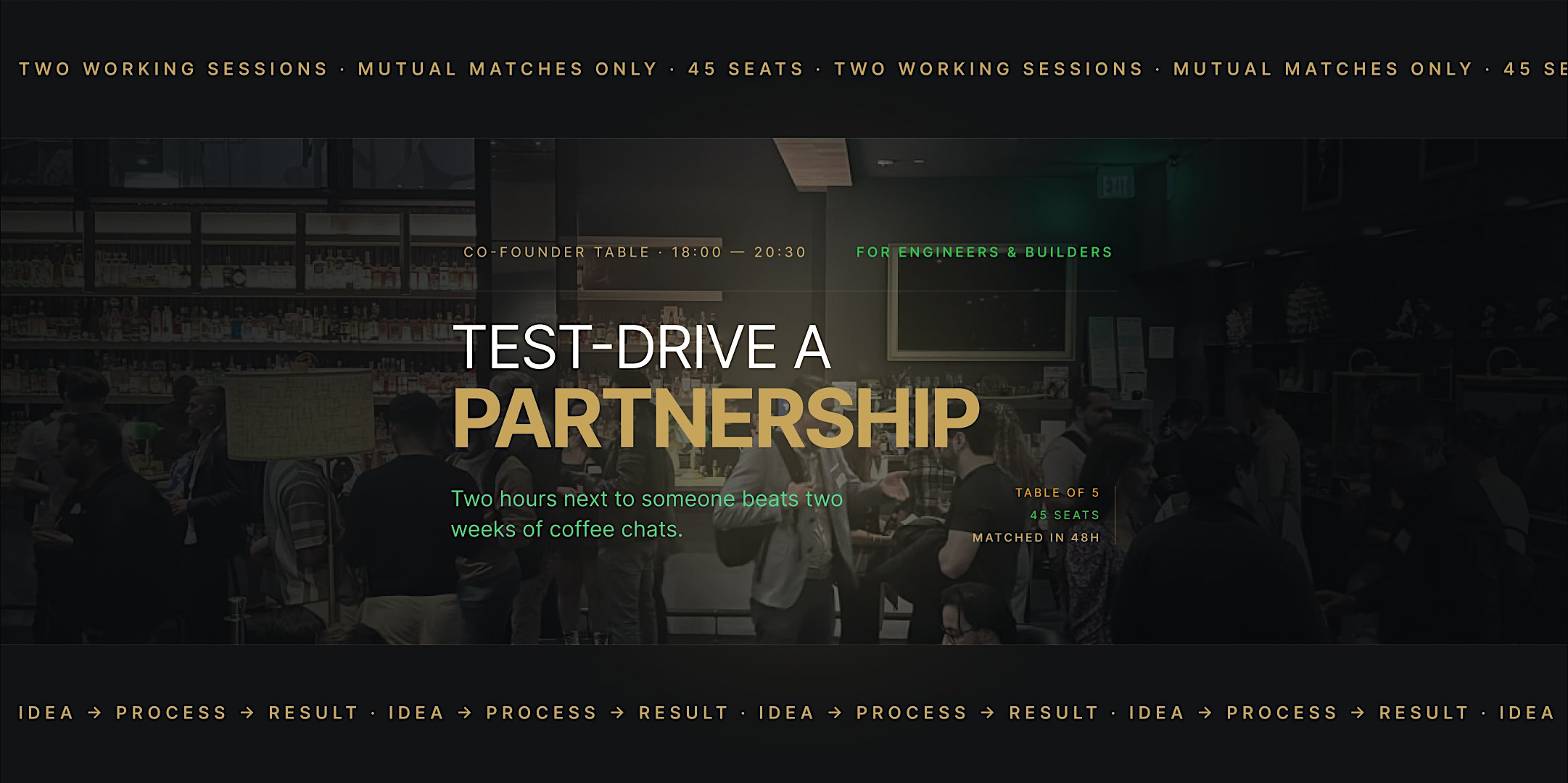 AmsterdamTech Networking: Test-Drive a Partnership Before You Commit