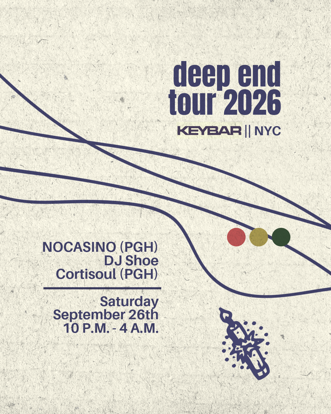 NOCASINO's Deep End Tour: NYC