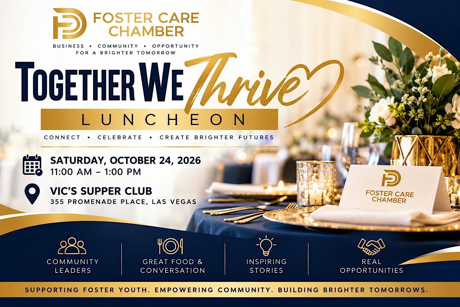 Together We Thrive 2026 | Foster Care Chamber Luncheon