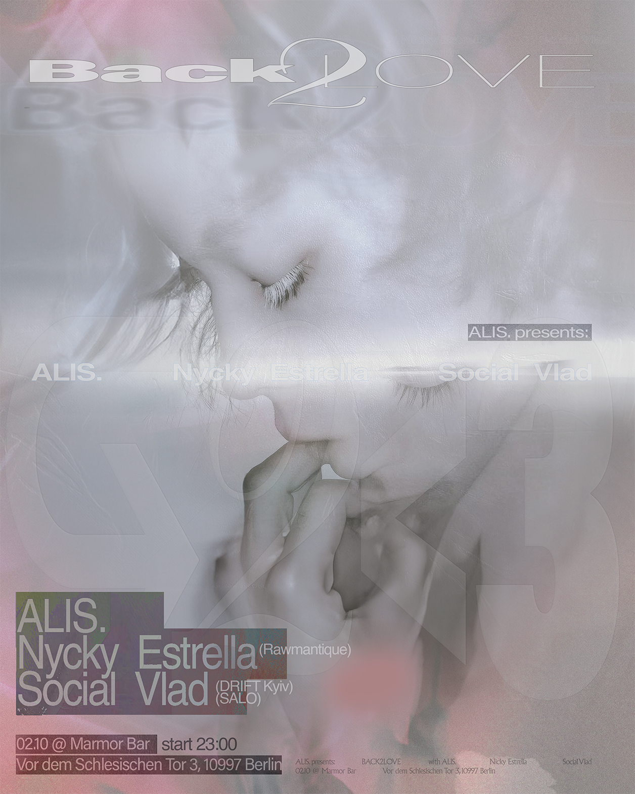 ALIS. presents: BACK2LOVE with SOCIAL VLAD, Nycky Estrella & ALIS