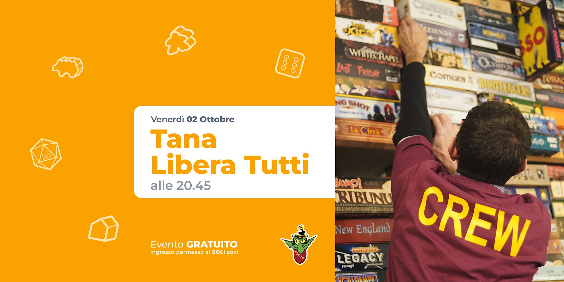 Tana Libera tutti! -  02 Ottobre ore 20.45
